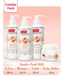 Mama Earth Milky Soft Body Lotion, Body Wash & Shampoo...